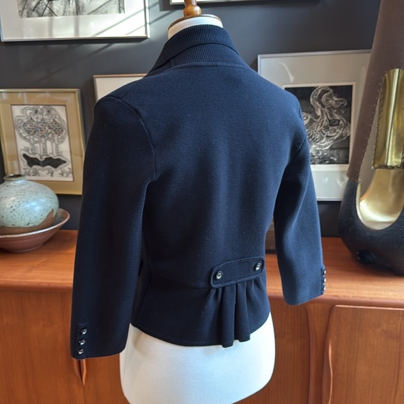 White House black market knit blazer  new without tag has never been worn - Picture 11 of 12